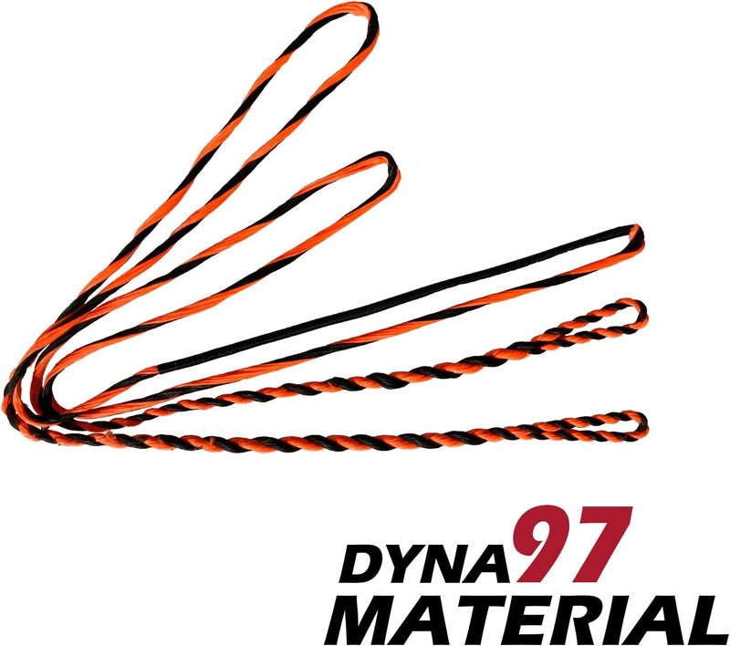 DEERACE D97 Handmade Flemish Twist Fast Flight Bow String Replacement Bowstring for Traditional Longbow Recurve Bow - Image 2